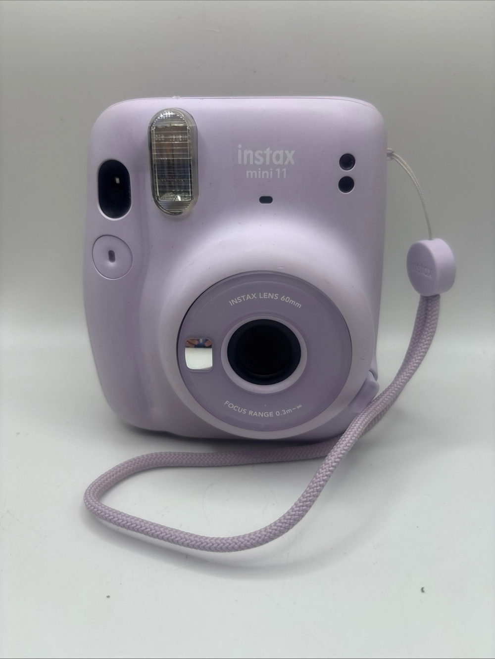 Fujifilm Instax Mini 11 Instant Film Camera Purple Tested & Working